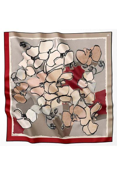 Armine Sura Silk Scarf - 8914D-05