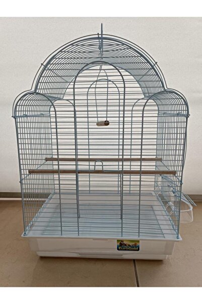 netx Bombeli Paraket Kafesi Beyaz 42x30x57 cm