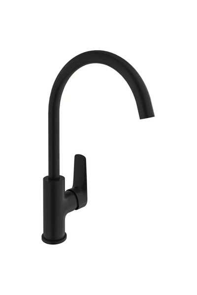 KALE TANDEM ROTARY KITCHEN BATTERY BLACK