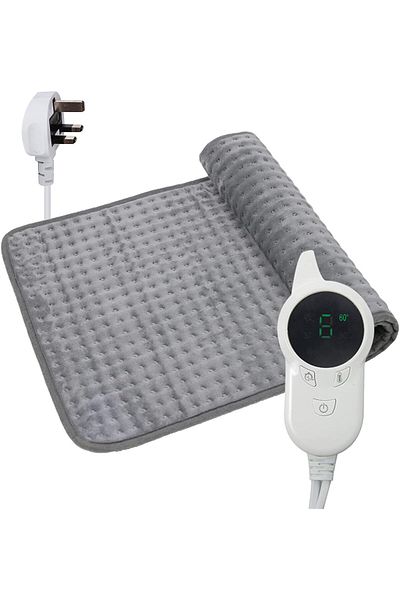 Pros Heating Pad, Electric Heat Pad for Back Pain and Cramps Relief with 9 Heat Settings,4 Timer Options