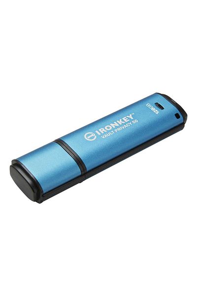Kingston Ironkey 128Gb Vault Privacy - 50 Aes-256 Portable Memory