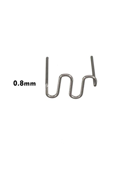 Schulzz 500 Adet 0.8mm Tampon Plastik Parça Tamir İçin Zımba Teli
