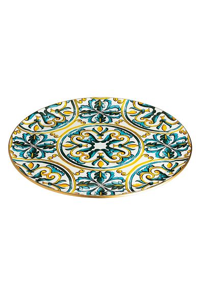 HIC Glass Cake Plate With Base Size 32 Cm