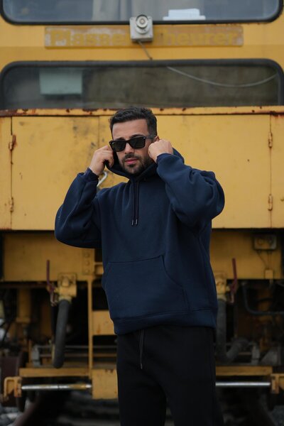 CMZ COLLECTİON Hanoracul unisex cu interior gros din bumbac este de înaltă ca...