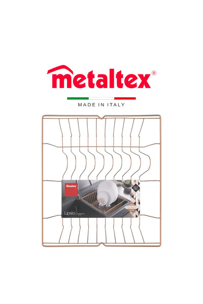 Metaltex مصفاة الأطباق النحاسية من Lipsia – مقاومة للصدأ وأنيقة مع طلاء Polytherm®