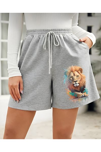 belean Women's Shorts Lycra Flexible Single Jersey Combed Cotton Fabric Anti-Sweat