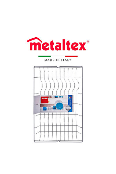 Metaltex Silver Colonia Dish Drainer – Rust-Resistant & Durable Dish Rack