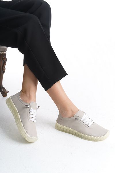 Limeo Pravá kůže Měkká Pohodlná Flexibilní šněrovací Denní dámská obuv Mother Classic