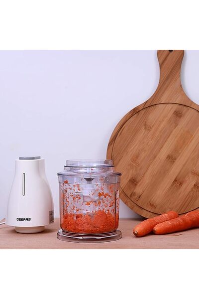 Geepas Multi Chopper | 700ml Jar | 500W | 6 Stainless Steel Blades | Perfect for Salads & More