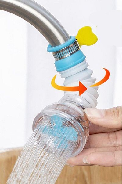 jetfast Propeller Stone Faucet Head - Anti-Limescale and Snow-Playing