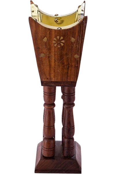 AKDC Wooden Incense Burner 10Cm X 10Cm X 30Cm Brown