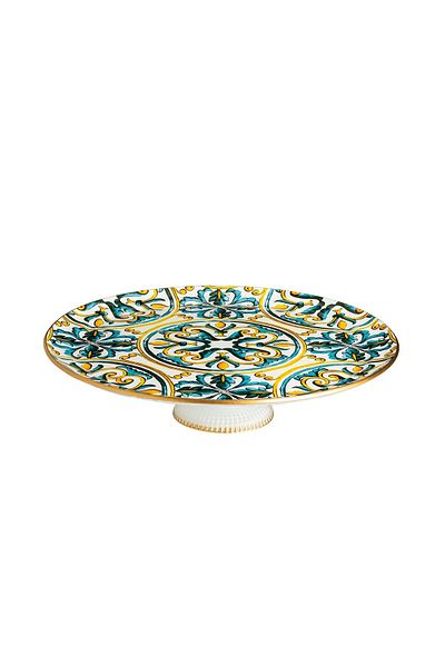 HIC Glass Cake Plate With Base Size 32 Cm
