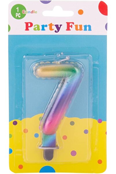 AKDC شمعة عيد ميلاد مرقمة فنية (الطول 9 سم × العرض 5 سم × الارتفاع 1 سم) متعد...