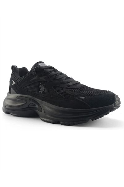 U.S. Polo Assn. Aitor 5Fx Men's Black Running & Training Shoes