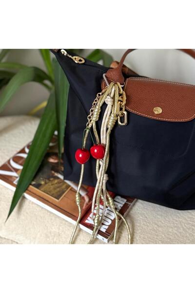 Alice İsstanbul Gold Cord Cherry Bag Accessory&Keychain