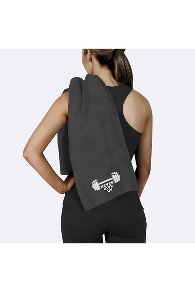 The Lucid Lab Ποτέ μην χάνετε το v2 / Anthracite Sports Towel