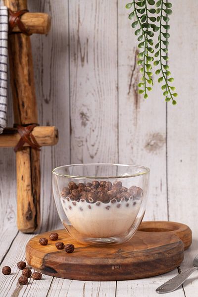 FH finehome Solano Double Leather Bowl 500ml