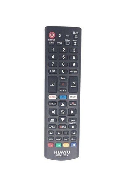 erorex Universal Remote Control For LG Smart 3D TV Black
