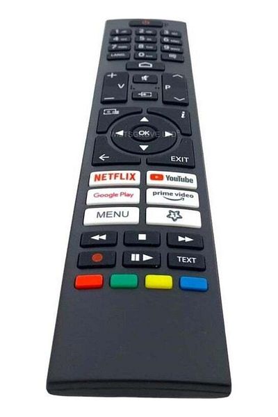 erorex جهاز التحكم عن بعد لأجهزة التلفاز 4K Android متوافق مع Vestel 65UA9740