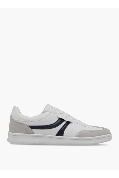LBL by Shoexpress LBL by Shoexpress Men's Panelled Sneakers with Lace-Up Closure