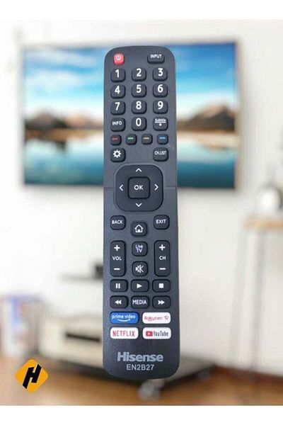 erorex Replacement Universal Remote Control For Hisense TVs, Smart LCD/LED