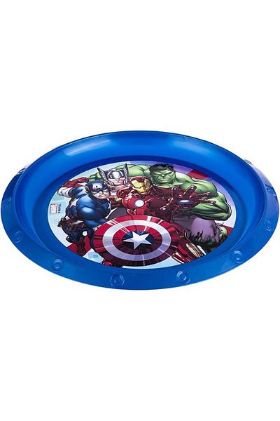 AKDC ROUND PLATE AVENGERS 21CMX21CMX2CM Multicoloured