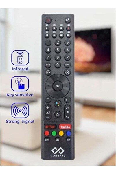 erorex جهاز التحكم عن بعد للتلفزيون الذكي Classpro LCD LED جهاز التحكم عن بعد للتلفزيون الذكي Class Pro LCD LED