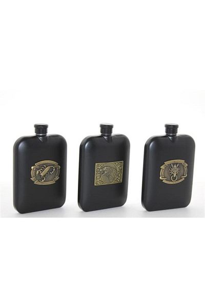 Urz Kids Stainless Steel Embossed Single 6 oz Water Bottle