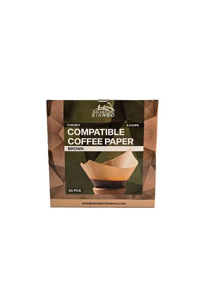 MOTİFİLLA Chemex Filter Paper 6-8 Cups 50 Pieces