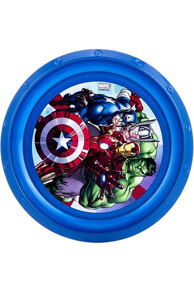 AKDC ROUND PLATE AVENGERS 21CMX21CMX2CM Multicoloured