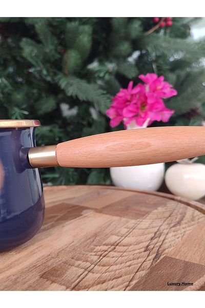 Madame Coco Bonneville Coffee Pot-Navy Blue