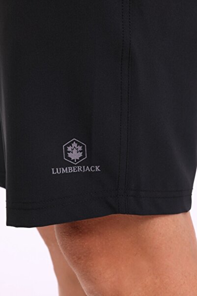 lumberjack Ml Ted 20c-prf55002 4fx - Μαύρο ανδρικό σορτς