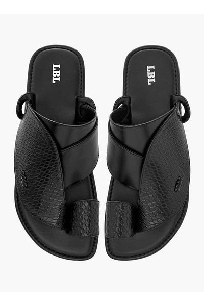 LBL by Shoexpress Panelled Slip-On Arabic Sandals