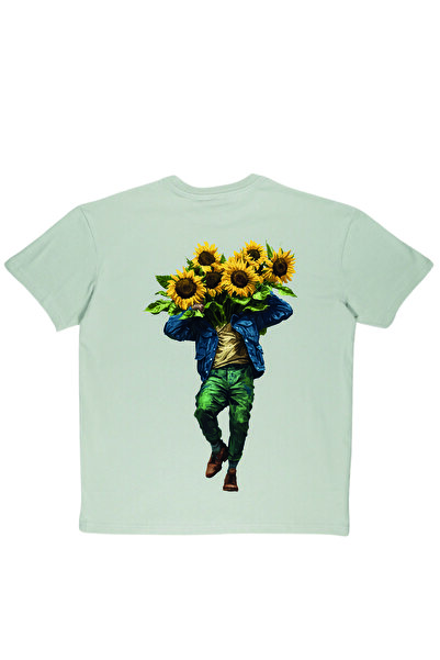 By Caspita Fashion Lenithra Van Gogh ruksak Štampano unisex Oversize kroj siv...