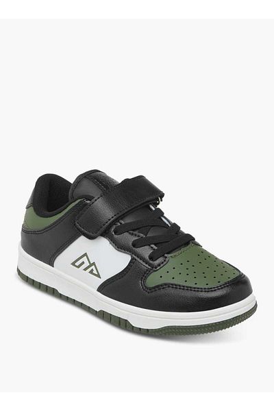 Oaklan by Shoexpress Panelled Sneakers with Hook and Loop Closure