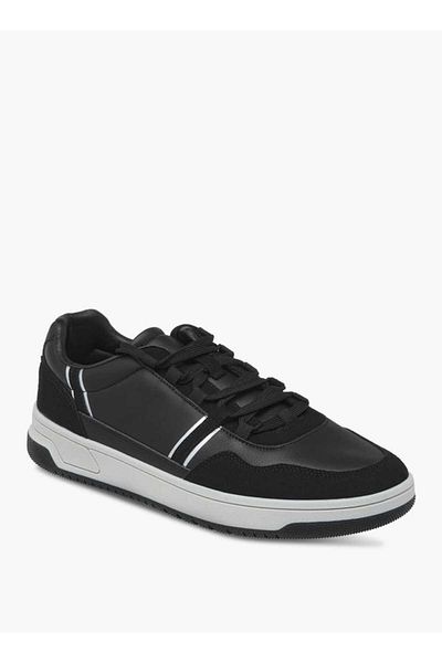 LBL by Shoexpress LBL by Shoexpress Men's Panelled Sneakers with Lace-Up Closure