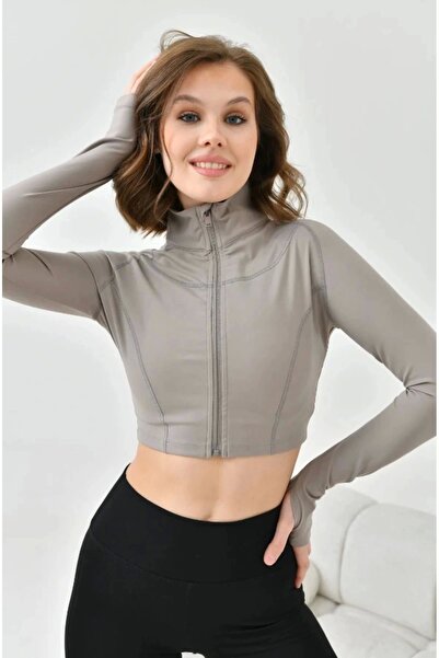 EMNY Women's Crop Sports Jacket