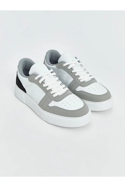 LC Waikiki Lc Waikiki̇ Lcw Steps White Lace-Up Men's Sneakers
