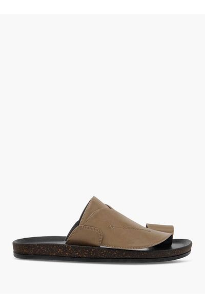 LBL by Shoexpress Panelled Slip-On Arabic Sandals