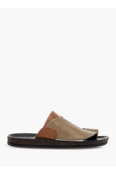 LBL by Shoexpress Panelled Slip-On Arabic Sandals