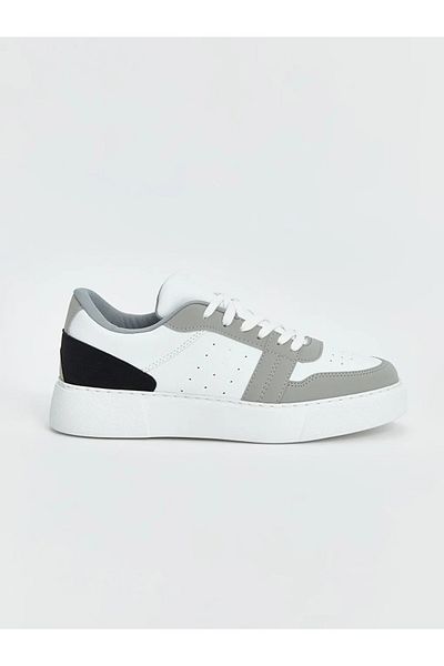 LC Waikiki Lc Waikiki̇ Lcw Steps White Lace-Up Men's Sneakers