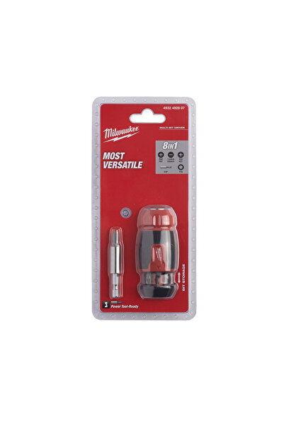 Milwaukee Multi Uç Kompakt Tornavida 8 Parça 4932492807