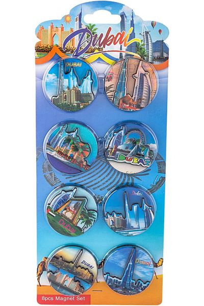 AKDC Dubai Magnet 8Pcs