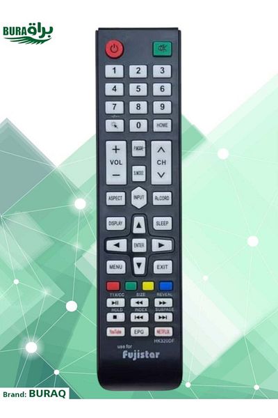 erorex جهاز التحكم عن بعد لتلفزيون Fuji star - جهاز التحكم عن بعد البديل المتوافق مع أجهزة تلفزيون Fuji star LED