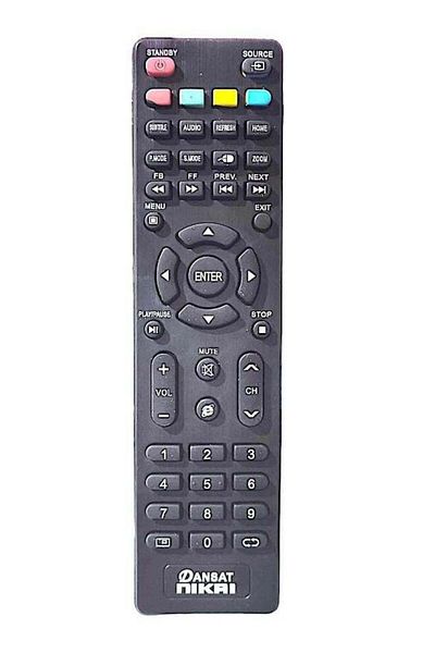 erorex Universal Replacement Remote Control For Dansat And Nikai Lcd Led Tv
