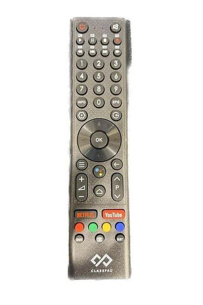erorex Class Pro New Remote Control for Television Black
