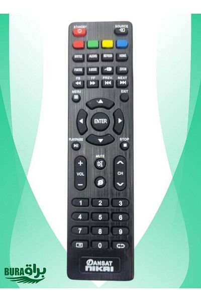 erorex Universal Replacement Remote Control For Dansat And Nikai Lcd Led Tv