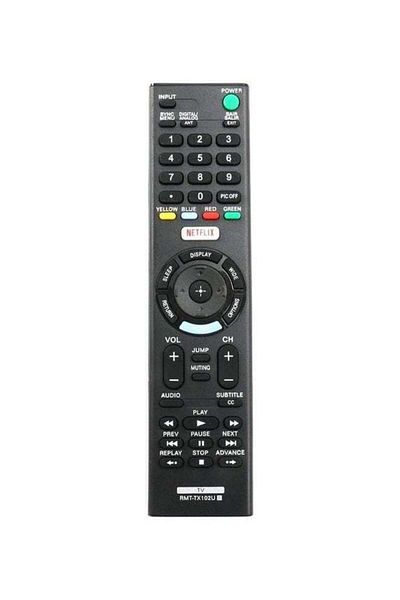 erorex جهاز تحكم عن بعد لتلفزيون سوني برافيا LCD، LED، HD، أسود