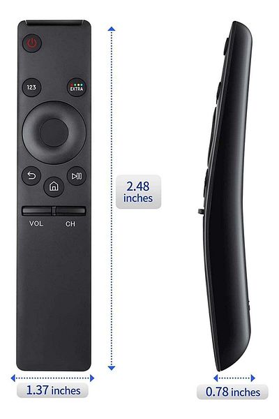 erorex Replacement Universal Remote Control For Samsung Smart TV Black