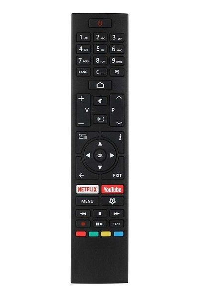 erorex Vestel 50UA9600 4K Android Smart LED TV Remote - Without Microphone